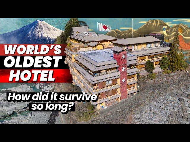 How the World's Oldest Hotel Survived 1300 Years  ONLY in JAPAN