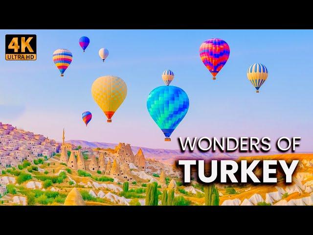 WONDERS OF TURKEY : Hidden Masterpiece from Europe and Asia | Cinematic 4K #türkiye