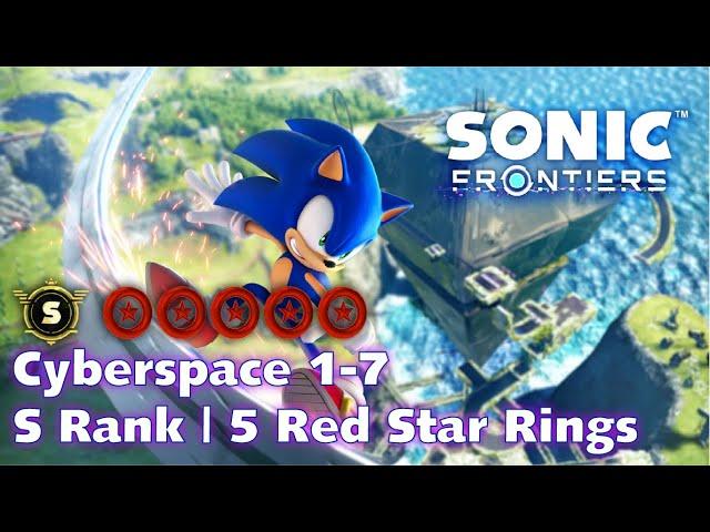 Sonic Frontiers - Cyberspace 1-7 [S Rank | 5 Red Star Rings]