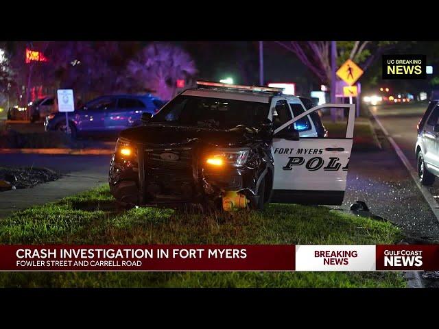 Florida troopers investigate officer-involved crash with injuries in Fort Myers