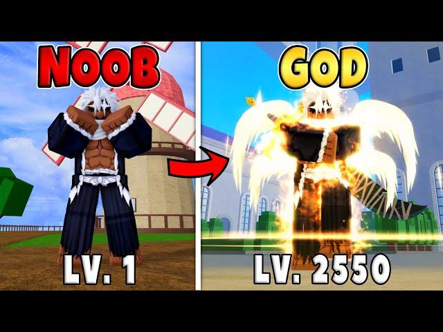 Noob to Max Level as Zioles and Obtaining Godhuman & Awakening Angel V4 in Blox Fruits!