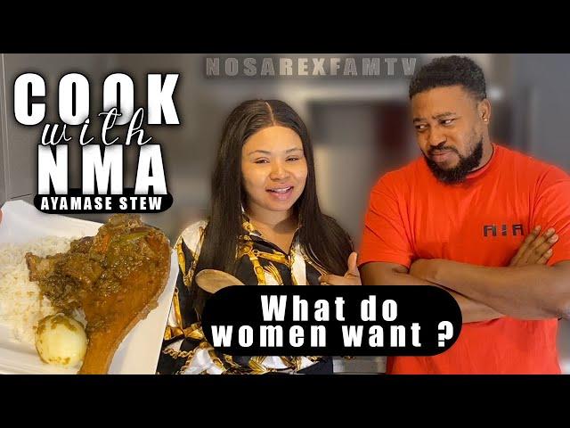 WHAT DO WOMEN WANT ? (COOK WITH NMA): NOSAREXFAMTV #nosarexfamtv #nosarex #nmaskitchen #food