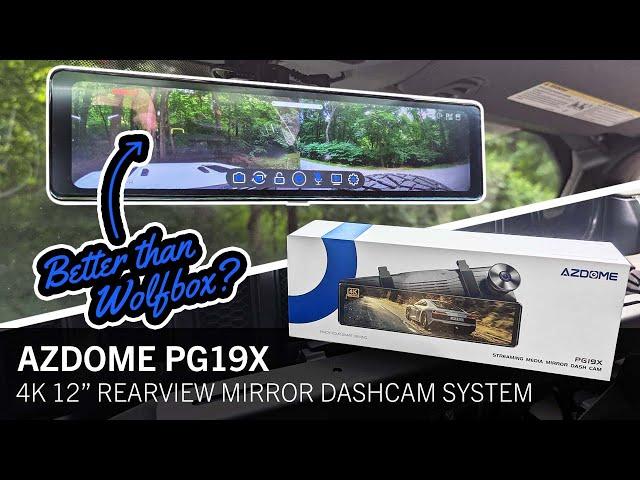 Azdome PG19X 4K Dashcam Review & Comparison | Final Rearview Mirror Dashcam Series