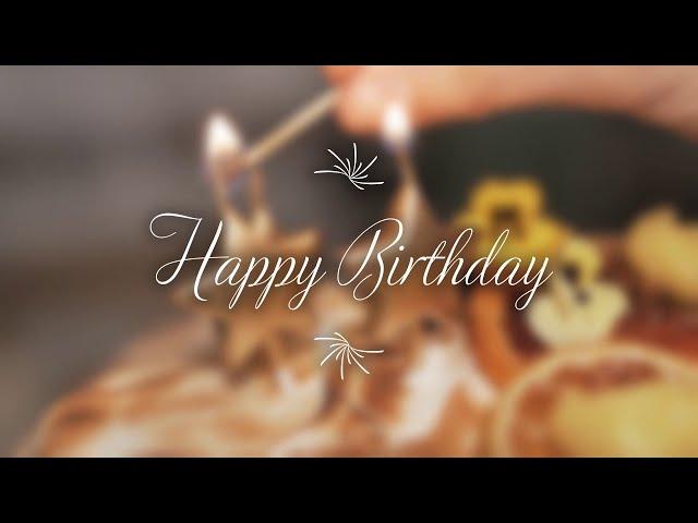 Happy Birthday Video Template(Intro)