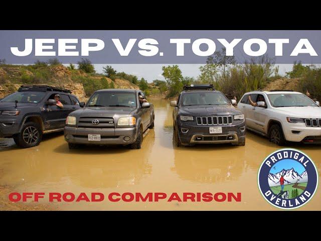 Jeep Grand Cherokee (WK2) Vs. Toyota Tundra | Off Road Comparison