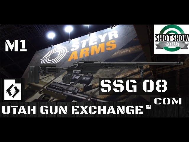 SHOT Show - 2018 NEW Steyr SSG 08 M1 Precision Rifle!