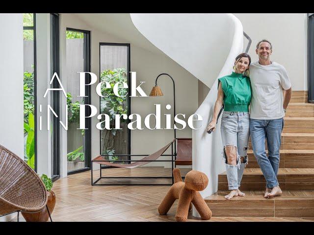 Eco-Friendly Modern Family Home in Bali  | A Peek in Paradise S6 EP3 | Bali Interiors