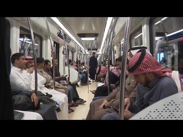 Riyadh's new metro offers solution to traffic congestion in Saudi Arabia's capital