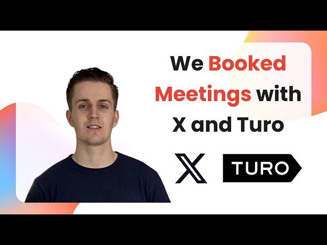 How We Booked Meetings with X (Twitter) and Turo Using AI Cold Email