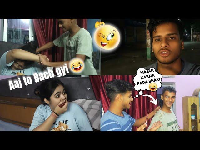 Majak Karna Pda Bhari  ( Hath tootne se bacha  ) Ft.Vishal k vlogs ️