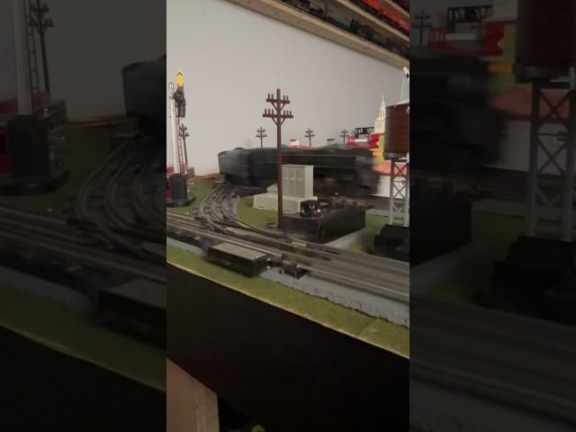 Lionel Postwar trains on a beautiful day! (Tom’s Diner)￼