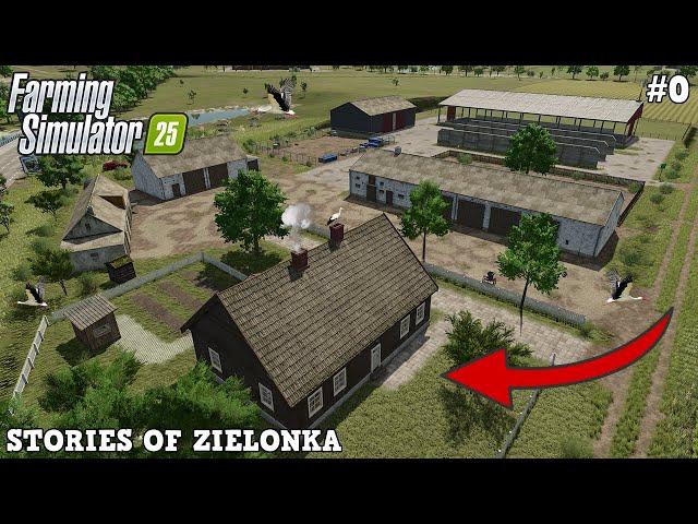 BUILDING REALISTIC 1 MILLION EURO FARM IN ZIELONKA!  | Zielonka | FS25 | Timelapse #0