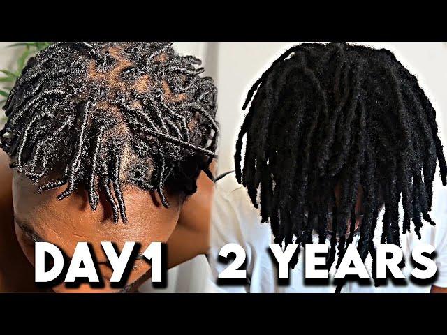 2 Year Visual Locs Journey | 1 - 24 Months Starter Locs Journey (Dreadlocks Journey)