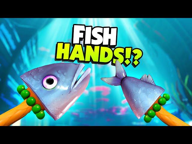 My HANDS Turned Into FISH in VR!? - Another Fisherman's Tale