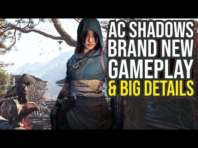 We Have Brand New Assassin's Creed Shadows Gameplay & Details... (AC Shadows Gameplay Info)