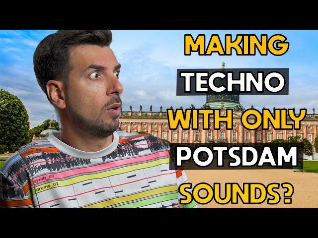 Making a Techno beat using only Potsdam sounds feat. Radical Living