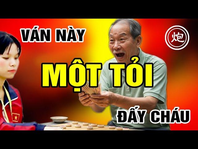 Lão Lâm VỒ 2 XE Ngô Lan Hương, Sung Sướng "VÁN NÀY MỘT TỎI ĐẤY CHÁU" - Cờ Tướng CTV