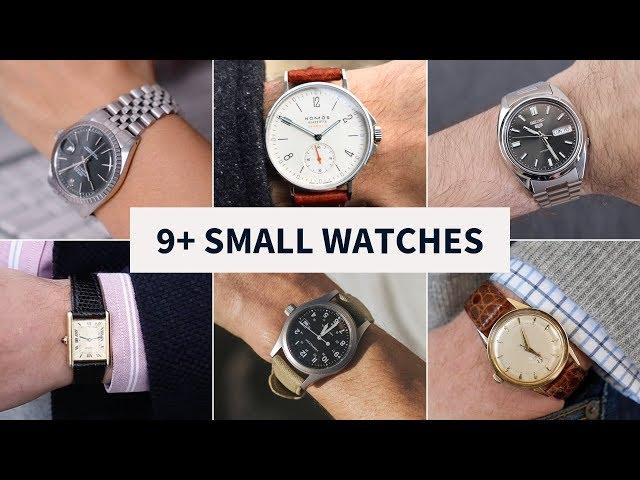 9 Great Watches for Small Wrists (Under 40mm) // Seiko, Rolex, Hamilton and MORE