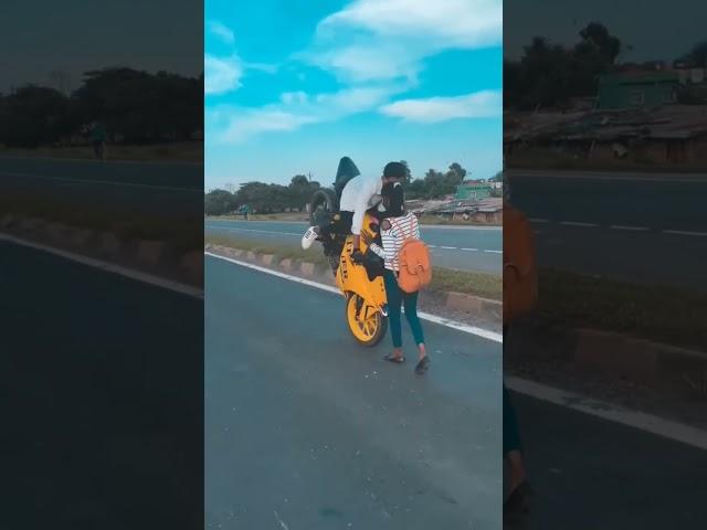 KTM stunt fail 