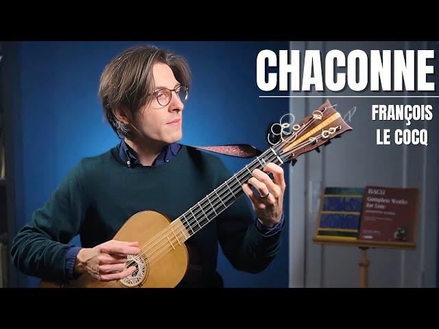 "Chaconne" 300-Year-Old Music on Guitar