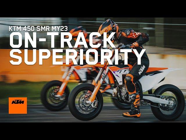 2023 KTM 450 SMR – On-track Supermoto Superiority | KTM