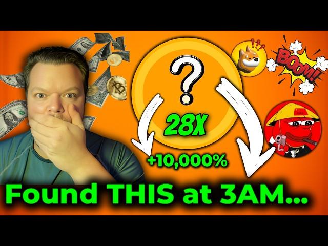 I Found This Meme Coin at 3AM… Then It Exploded 