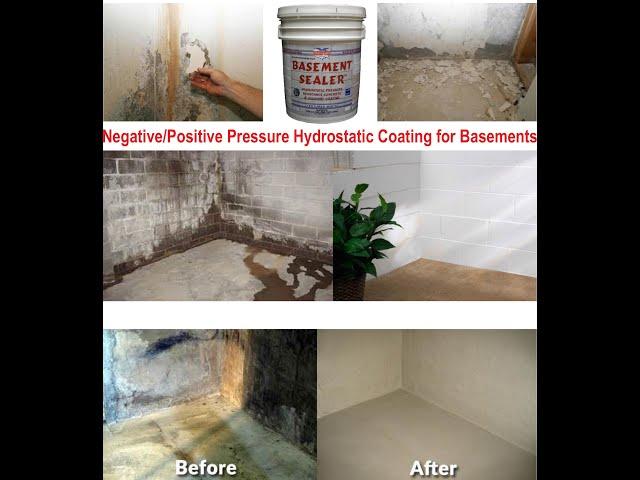 What is the Best Thing to Seal a Basement? #basementwaterproofing #basementremodel #basement