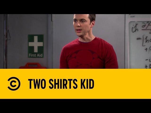 Two Shirts Kid | The Big Bang Theory | Comedy Central Africa