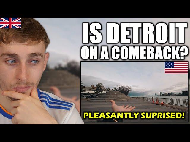 Brit Reacts to Exploring Americas Most Underrated City (Detroit)