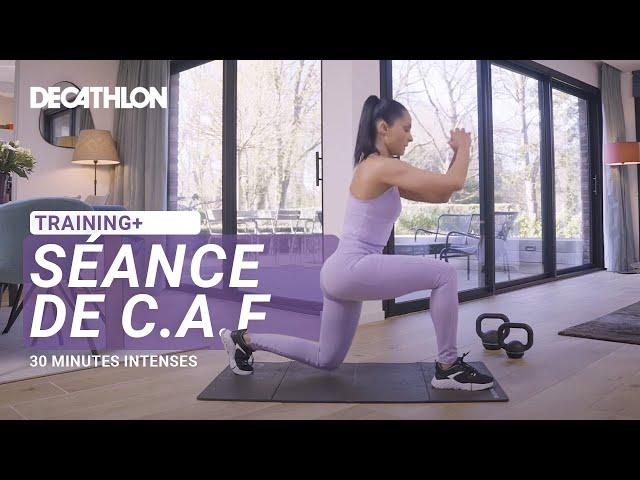 SÉANCE - 30 minutes de Cuisses Abdos fessiers (CAF) intense !  I Decathlon Training +