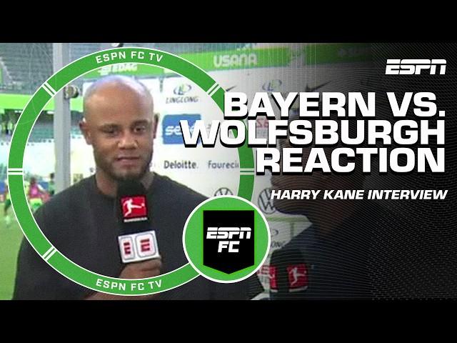 Harry Kane credits Bayern's win 'ALL TO DISCIPLINE'  Bayern vs. Wolfsburg FULL REACTION | ESPN FC