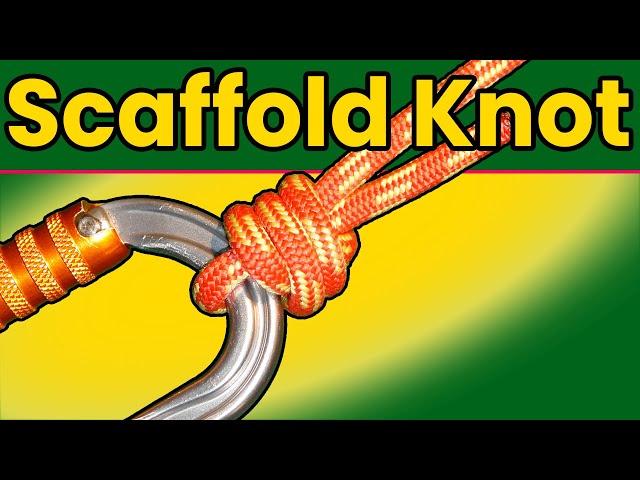 Scaffold knot  - Carabiner knot