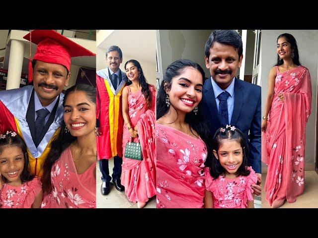 GRWM for my husband’s convocation | PhD convocation  Asvi Malayalam