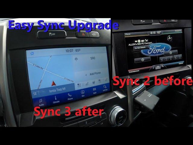 F-150 Sync2 to Sync3 Upgrade. Easy Swap!