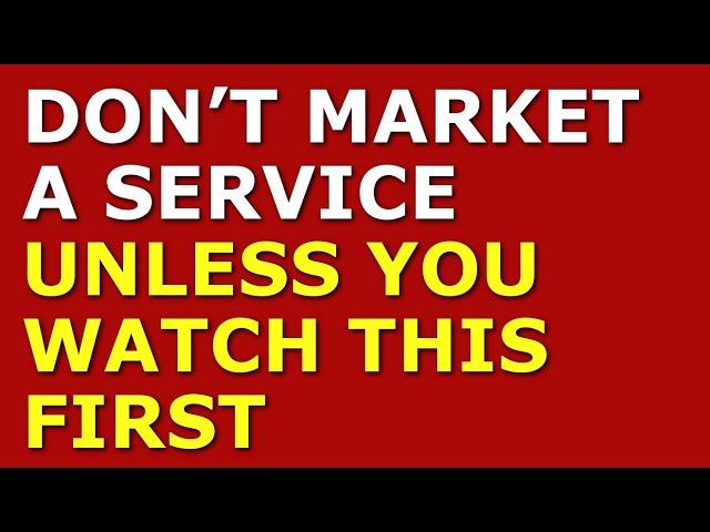 How to Market a Service | Marketing Strategies for a Service