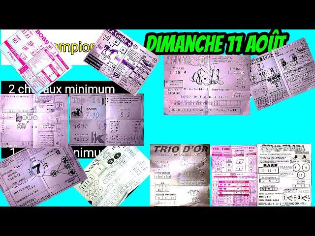 Analyse des journaux de dimanche 11 août 2024