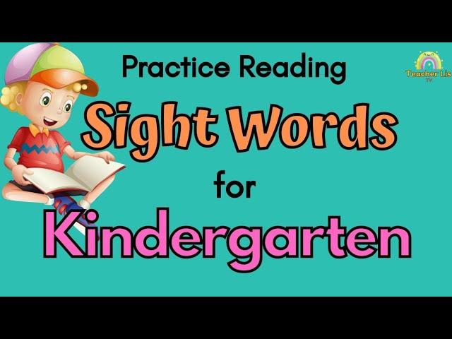 Sight Words for Kindergarten | Basic Sight Words