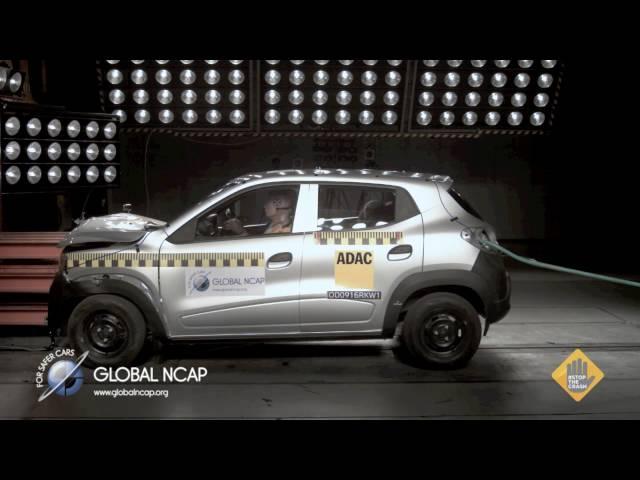 Renault Kwid (I) scores Zero Stars