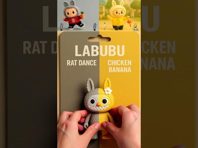 Unboxing Labubu Rat Dance X Chicken Banana