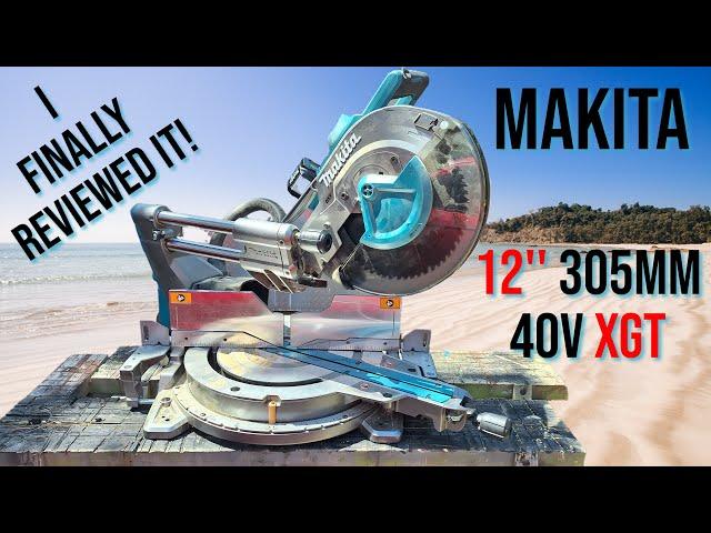 Makita 40v 305mm Mitre Saw Review, also known as Makita XGT 12" Miter Saw Review.