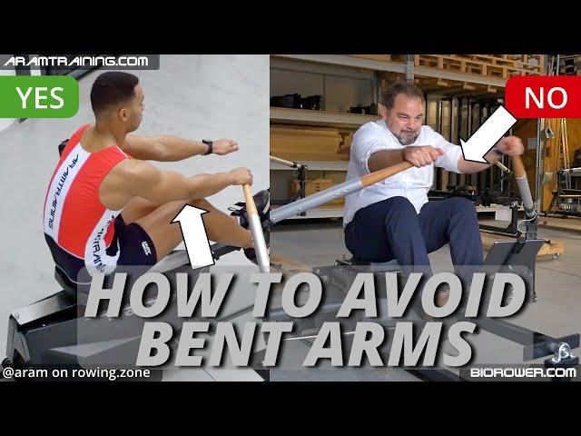 GOOD ROWING TECHNIQUE - WHY YOUR ARMS BEND EARLY and how to solve one of the most common issues