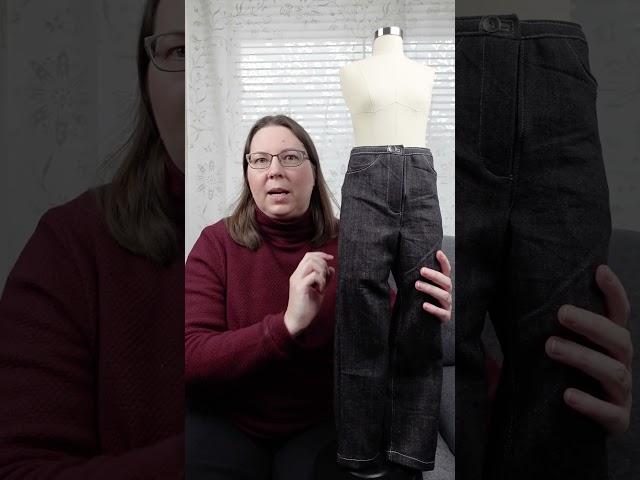 Here is the free Jeans pattern you requested!  #sewing  #freesewingpattern