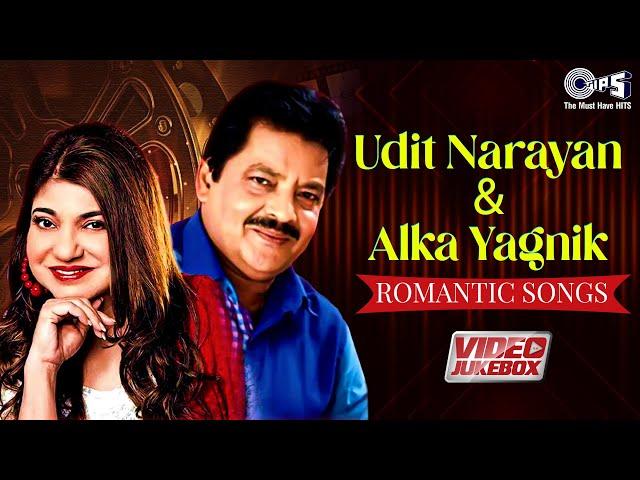 Udit Narayan & Alka Yagnik Romantic Love Songs | Video Jukebox | 90's Love Songs | Bollywood Songs