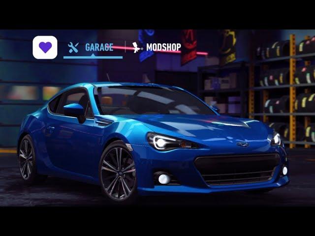 Need For Speed No Limits-subaru BRZ max PR+customization