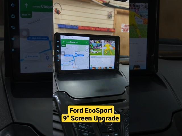  Ford EcoSport - 9" Screen  Upgrade More details: www.incarmusic.co.uk  #fordecosport