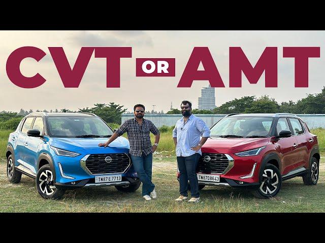 ഡാ മോനെ CVT or AMT Which is better? | Nissan Magnite | Comparison Video | Hani Musthafa | Nandhu