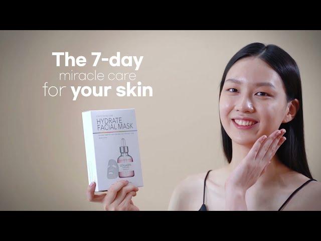 MẶT NẠ DƯỠNG DA Dermal Collagen Essence Mask - 𝟳𝗗𝗮𝘆𝘀𝗕𝗲𝗮𝘂𝘁𝘆 - Dermal Shop Hydrate Facial Mask