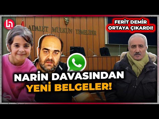 Narin davasında yeni gelişme! Halk TV muhabiri Ferit Demir ve Dilan Alp o belgeyi paylaştı!