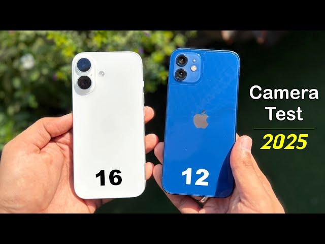 iPhone 16 vs iPhone 12 Camera Test  | Big Difference After 4 Years? (HINDI)