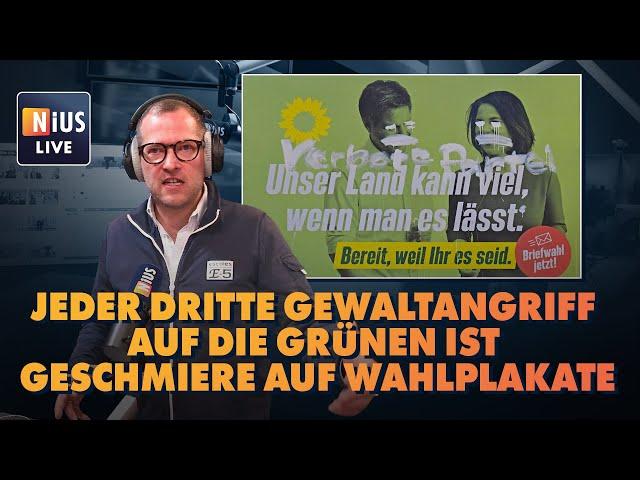 Seltsam! Wie Gewalt bei bestimmten Politikern gewertet wird I NIUS Live vom 2. Oktober 2024